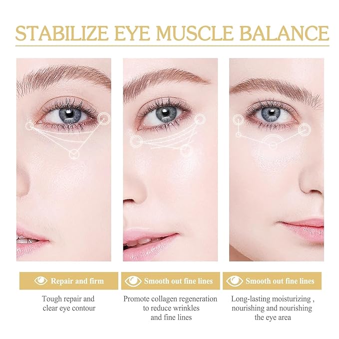 24K Collagen Eye Mask 60 Pcs Moisturzing Eye Pads for Puffy Eyes, Dark Circles, Under Eye Bags, Anti-Wrinkle, Moisturizing, Eye Skin Care Fast Absorption Eye Patches Gel for Women Man-BrightBean Baby