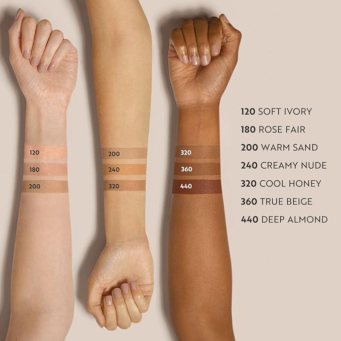 M. Asam MAGIC FINISH Supercharge Serum Foundation Warm Sand (1.01 Fl Oz) - Moisturizing Make Up & Firming Face Serum In One, Anti-aging CC Cream With Optimal Coverage & Hyaluronic Acid-BrightBean Baby