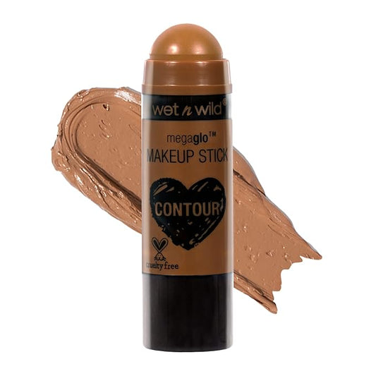 wet n wild MegaGlo Makeup Stick, Buildable Color, Versatile Use, Cruelty-Free & Vegan - Where's Walnut?-BrightBean Baby
