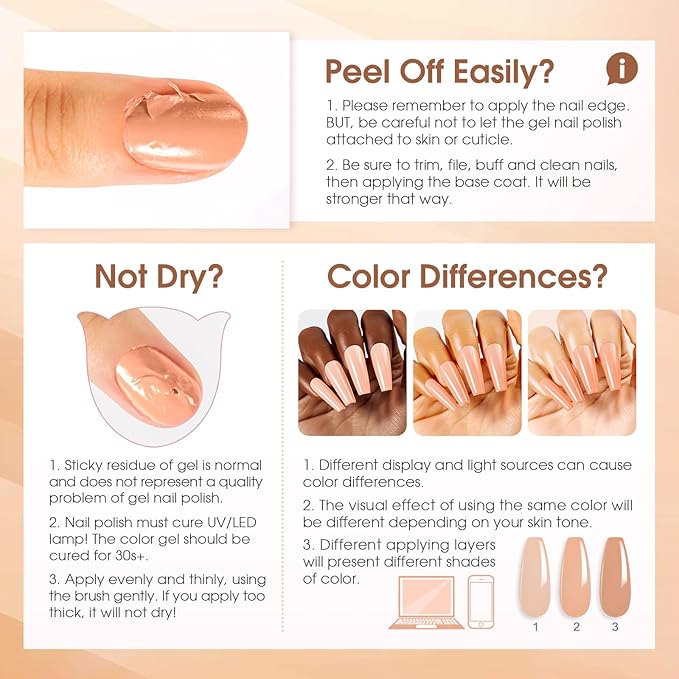 ROSALIND 8 PCS Nail Prep Dehydrator and Primer with Base Coat Top Coat, Glossy Glitter Matte Top Coat for Acrylic Gel Nail Polish Nail Art Supplies Gift-BrightBean Baby