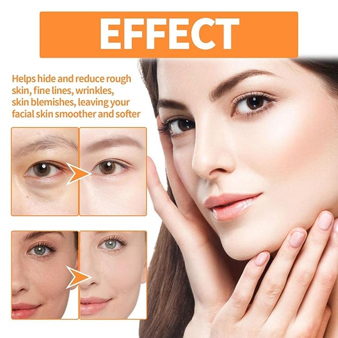 Mineral Sunscreen Setting Powder, Mineral Brush Setting Face Powder Makeup SPF 35 PA Oil Control Natural Matte Finish, Lightweight Breathable Concealer Brush Powder (Translucet, 8g)-BrightBean Baby