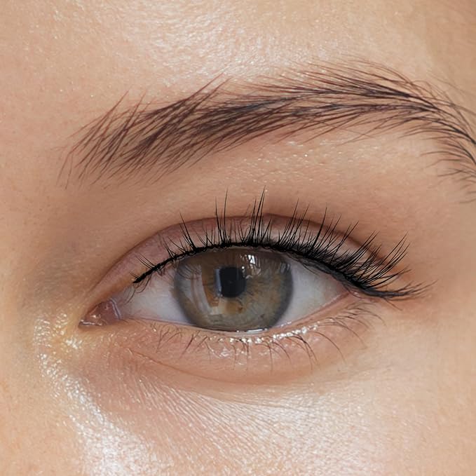 Natural Lashes Wispy Eyelashes Natural Look Short Lashes Pack 12mm Eyelashes C Curl False Lashes Thinner Band 3D Volume Fake Eyelashes 7 Pair Siligli-BrightBean Baby