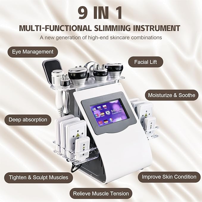 9-in-1 Multifunction Handle Beauty Home Facial & Body Care Device-BrightBean Baby