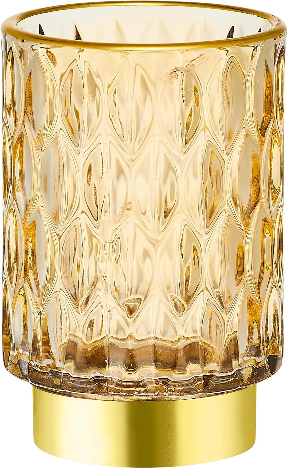 Makeup Brush Holder Organizer,Toothbrush Holders,Desk Pen Pencil Holder,Multifunctional Vintage Glass Brush Cup（A39-2-US）-BrightBean Baby