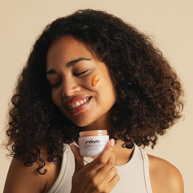 Raya Pumpkin Enzyme Facial Puree (127) | Gentle and Exfoliating Treatment for All Skin | Reduces Fine Lines and Minimizes Pore Size-BrightBean Baby