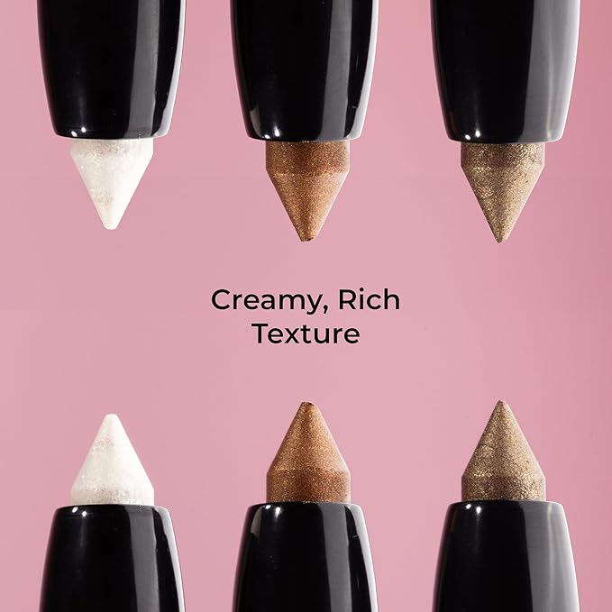 MCoBeauty Eyeshadow Stick, Matte, Caramel, Highly Pigmented, Built-in Sharpener, Vegan, Cruelty Free Cosmetics-BrightBean Baby