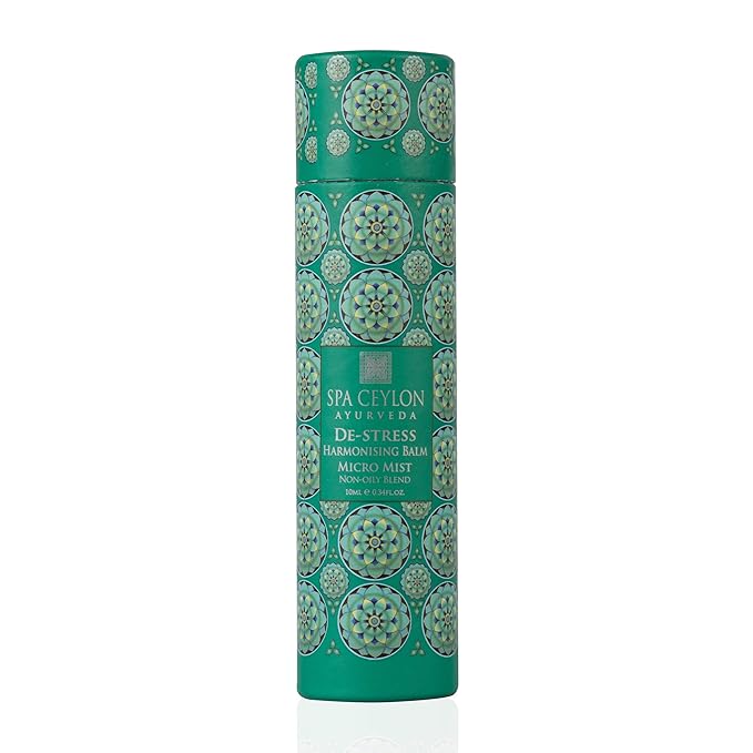 SPA CEYLON DE-STRESS Harmonising Balm micro mist | Instant Cooling Relief | Spray Bottle |Natural & Silicone-Free | Soothes Skin |Paraben-Free | Suitable for all skin types-BrightBean Baby