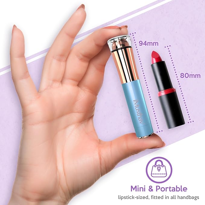 Portable Flawless Facial Hair Remover for Women – Painless, Fast & Precise Flawless Electric Razor & Epilator for Face, Lips, Chin Hair Removal – 18K Gold-Plated, 360° LED Light-BrightBean Baby