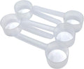 1/4 Cup (4 Tablespoon | 2 Oz. | 60 mL) Long Handle Scoop for Measuring Coffee, Pet Food, Grains, Protein, Spices and Other Dry Goods (Pack of 5)