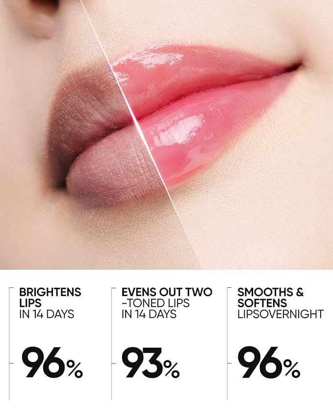 Hydrating Brightening Lip Serum, Nourishing Hydration Tinted Lip Stain, Plumping Lip Gloss with Polypeptide Squalane (03 Cherry Red)-BrightBean Baby