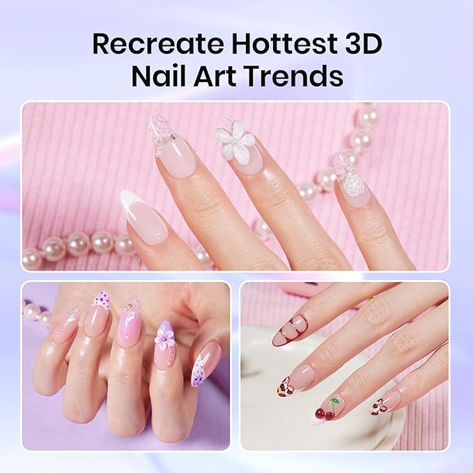 Beetles 5PCS Nail Art Dotting Tools Nail Art Sculpture Pen, Dual-Head Resin Nail Art Tools, Carving Drawing Tool, Silicone Brushes Set Pottery Clay Sculpting Tools Modeling Painting Tool DIY Art-BrightBean Baby