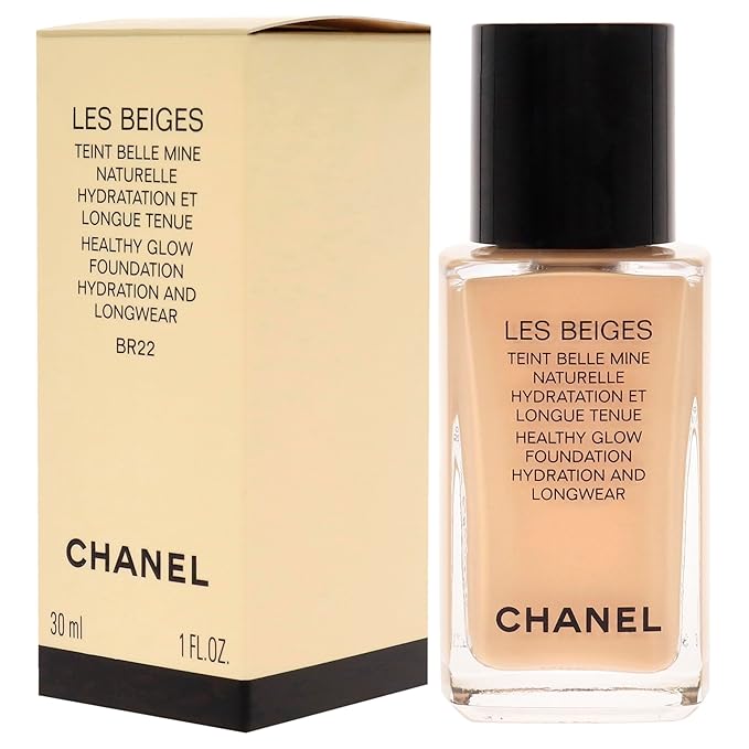 Les Beiges Healthy Glow Foundation - BR22 by Chanel for Women - 1 oz Foundation-BrightBean Baby