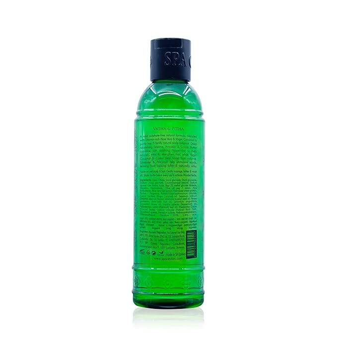 SPA CEYLON Aloe Vera Watergrass Gentle Hair Cleanser | Treat and Strengthen Hair | Sulfate-Free Hair Care | Ideal for Thin Weak or Fragile Hair-BrightBean Baby