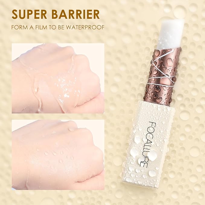 FOCALLURE Pore Filler Targeted Stick,Pore-minimizing Primer Stick with Lightweight Formula,Create a Perfectly Smooth and Matte Finish,Face Primer for All Skin Types Makeup-BrightBean Baby