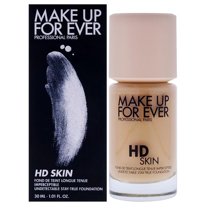 HD Skin Undetectable Longwear Foundation - 1Y18 by Make Up For Ever for Women - 1 oz Foundation-BrightBean Baby