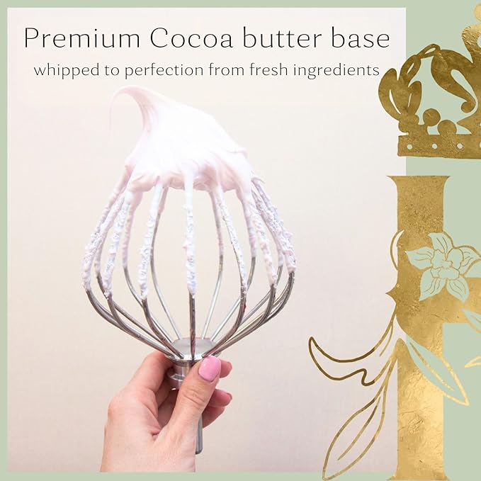 Bump Butter: 100% Natural Whipped Cocoa Butter Formula for Growing Baby Bumps - Soothing & Nourishing with Neroli & Frankincense - 3.4 Fl Oz/100 ML-BrightBean Baby