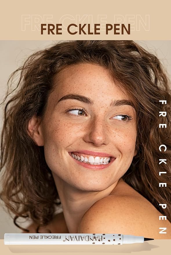 Freckle Pen 4 Colors Available, Natural Lifelike Freckle Makeup Pen, Waterproof Long Lasting Quick Dry - Light Brown, Natural Coffee, Chestnut, Dark Brown-BrightBean Baby
