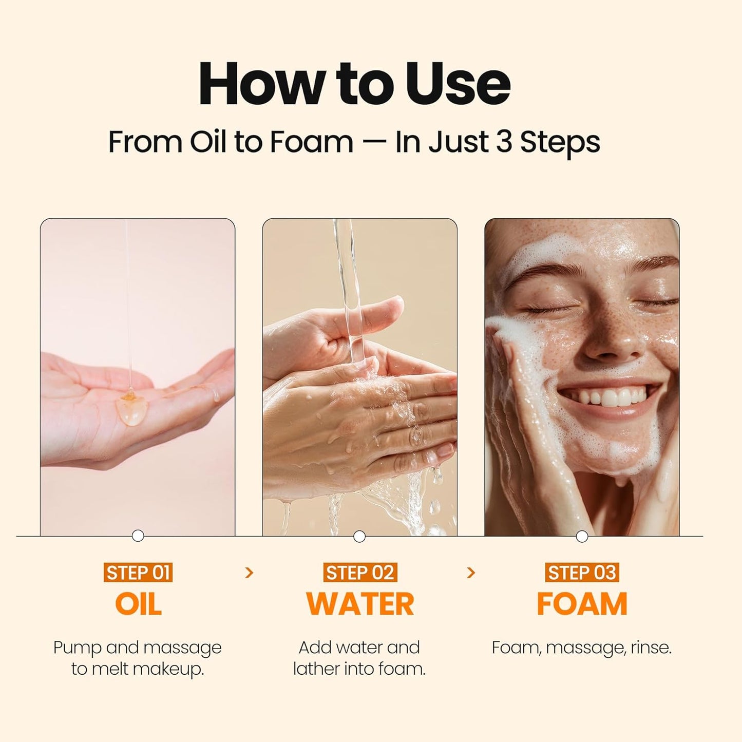 [K-Beauty] Calendula Biome Oil to Foam - All-in-One Korean Face Wash OilBased Foaming Facial Cleanser - Hydrating, Moisturizing & Soothing Makeup Deep Cleansing Oil for All Skin Types (3.88 fl oz)-BrightBean Baby