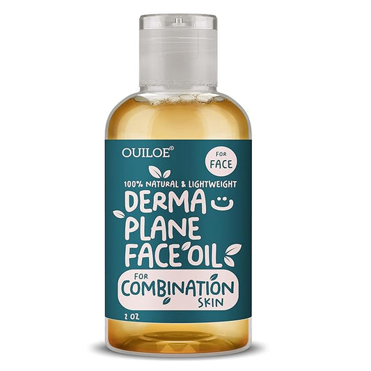 Dermaplane Oil for Combination Skin - Shave Oil for Women, Face Shaving Oil for Women, Use with a Dermaplaning Tool, Razor, Shaver or Microblade for Close Shave 2 oz by Ouiloe-BrightBean Baby