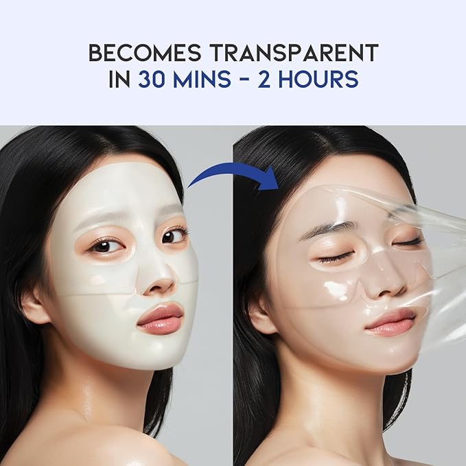 #OOTD Collagen, Hyaluronic Acid & Peptides for Elasticity, Hydration, and Firming. Lifting Hydrogel Sheet Mask - Face Mask (5pcs)-BrightBean Baby