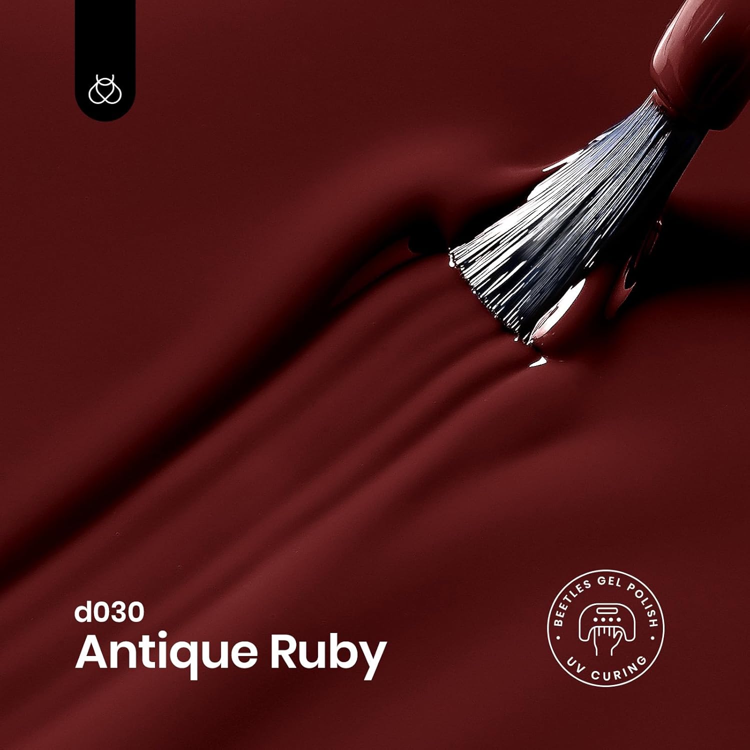 Beetles Red Gel Polish, Burgundy Red Fall Color Gel Nail Polish Soak Off UV Lamp Wine Red Nail Polish, Home Salon DIY Design Art Manicure Gift for Women, 1Pcs 15ml-BrightBean Baby