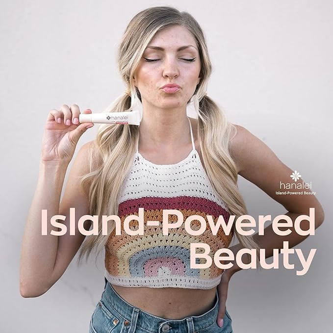 Hanalei Hydrating Lip Treatment Balm – Cruelty-Free, Paraben-Free Moisturizer for Severely Dry, Chapped Lips – Kukui Oil, Shea Butter & Grapeseed Oil – Clear Tint, Travel-Size 3-Pack (5ml X 3)-BrightBean Baby