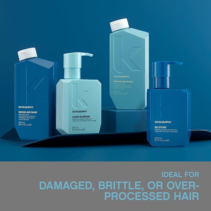 KEVIN.MURPHY REPAIR-ME.WASH - Moisturising Hair Repair Shampoo - Hydrating Frizz Control Shampoo - Sulphate & Paraben Free Hair Care - 250 ml / 8.4 fl oz-BrightBean Baby