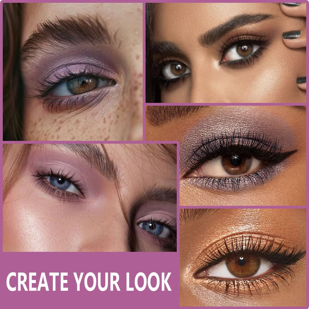 Smokey Eye Shadow Makeup Palette,15 Colors Nude Taupe Dark Shimmer Matte Makeup Pallet,Long Lasting Waterproof for Daily and Halloween,Vegan,Cruelty -free-BrightBean Baby