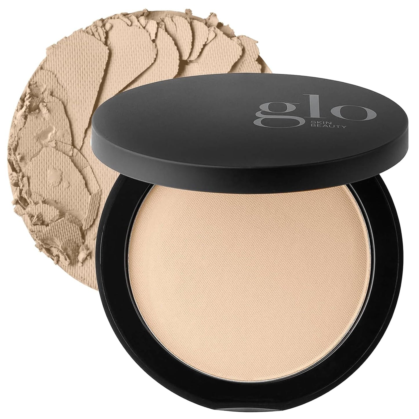 Glo Skin Beauty Pressed Base Powder Foundation Makeup (Natural Fair) - Flawless Coverage for a Radiant Natural, Second-Skin Finish-BrightBean Baby