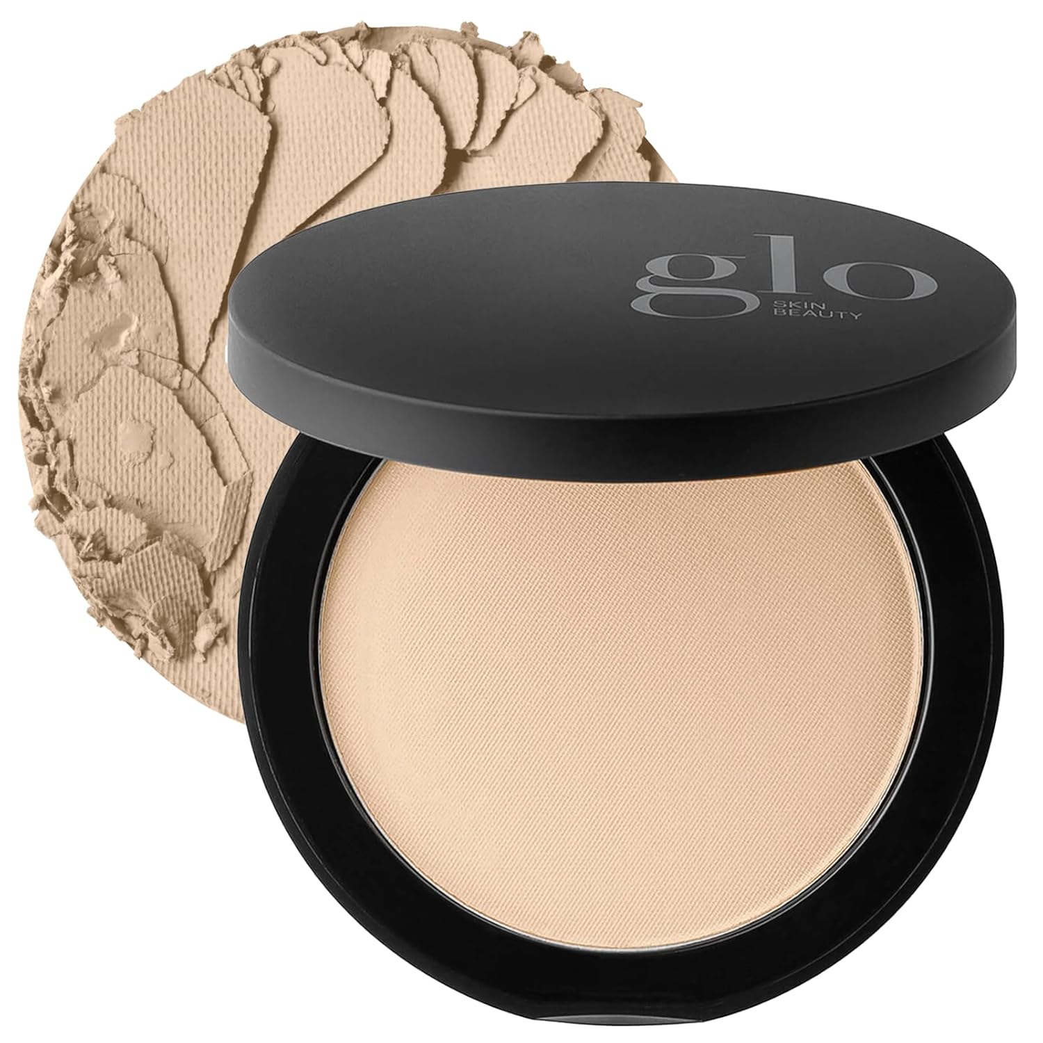 Glo Skin Beauty Pressed Base Powder Foundation Makeup (Natural Fair) - Flawless Coverage for a Radiant Natural, Second-Skin Finish-BrightBean Baby