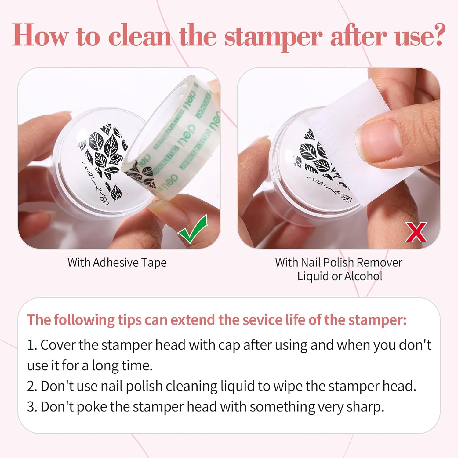 Born Pretty French Manicure Kit, Nail Stamper and 2Pcs Gel Nail Polish, Include Jelly Nude White Colors for French Tip DIY Salon, U V Light Cure-BrightBean Baby