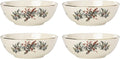Lenox 897094 Winter Greetings Dinnerware Place Setting Bowls, Set of 4, Christmas