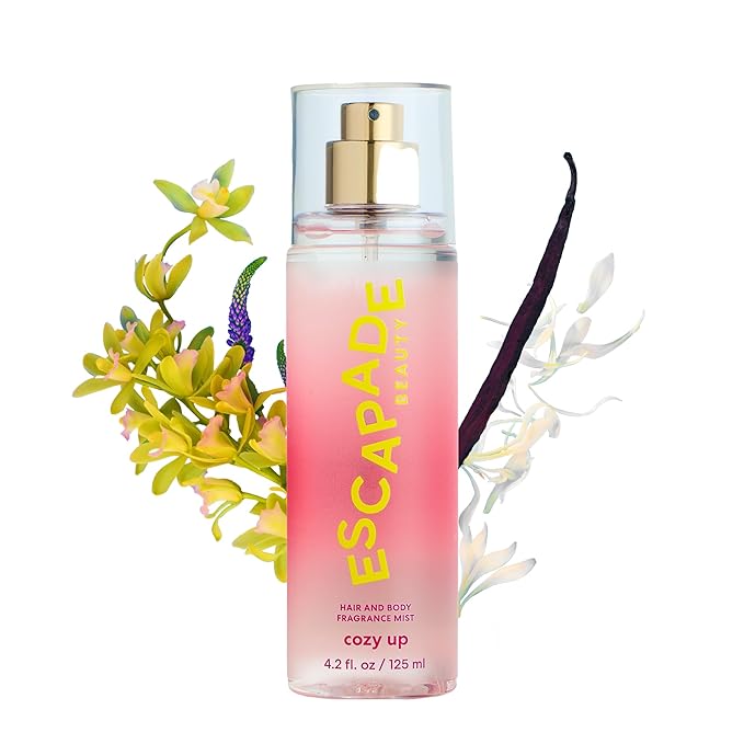 Cozy Up Fragrance Hair and Body Mist (4.2oz) - Vanilla, Jasmine, Patchouli-BrightBean Baby