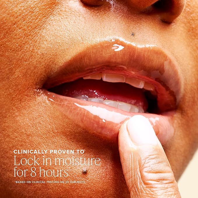 Farmacy Peptide Lip Smoothie - Hydrating Lip Balm with Vitamin C to Visibly Plump & Smooth Lines - Nourishing Treatment with a High-Gloss Finish - Pear Kiwi (10g)-BrightBean Baby