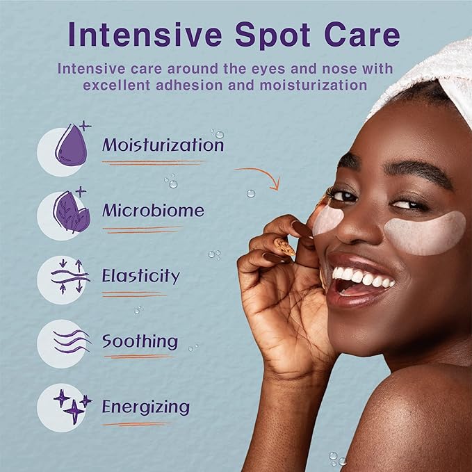 Purederm Biome Energizing Under Eye Mask (4 Pack) – Rich Biome Under Eye Patches for improving skin barrier & Moisturizing-BrightBean Baby