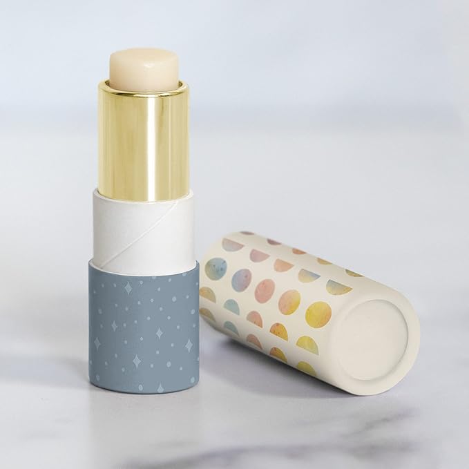 Studio Oh! Lip Balm & Hand Lotion Set - Travel-Size Toiletries, 2-Piece Gift Set - Moisturizing, Portable - Moon Phases-BrightBean Baby