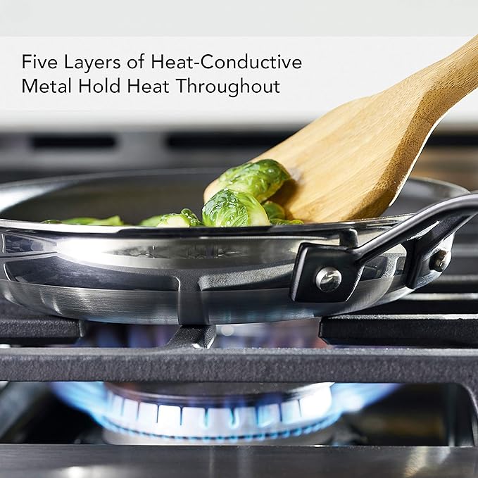 KitchenAid 5-Ply Stainless Steel Nonstick Fry Pan 8.25"