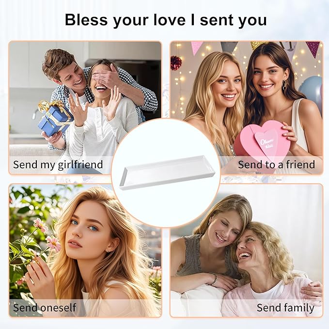 Set of 4 Rectangular Serving Plastic Platters 14 x 6 Inches Versatile Dishes for Entertaining, Perfect for Appetizers, Desserts, Cheese Boards, Charcuterie, and Sushi (White)