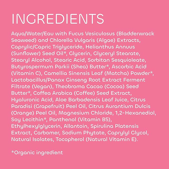 Seaweed Bath Co. Energize Body Cream - Grapefruit Orange | Hand and Body Lotion with Vitamin C, Hyaluronic Acid and Shea Butter | Invigorating Moisturizer For Dry Skin | 6 oz-BrightBean Baby