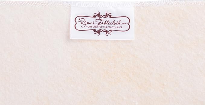 Yourtablecloth Heavy Duty Vinyl Rectangle or Square Tablecloth – 6 Gauge Heavy Duty Tablecloth – Flannel Backed – Wipeable Tablecloth with Vivid Colors & Many Sizes 52 x 108 Burgundy