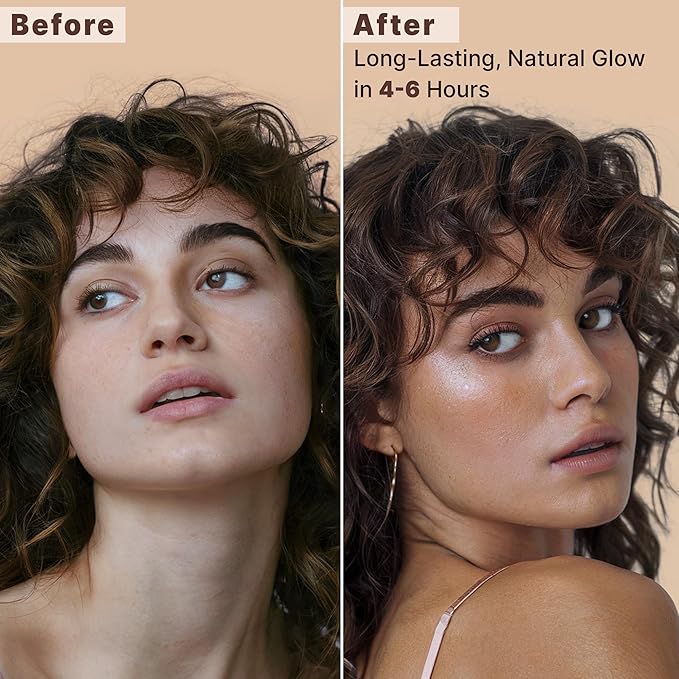 Bronzing Face Tanner Spray Mist, Sunless Face Tanning Water, USA Made with Natural & Organic Ingredients-BrightBean Baby