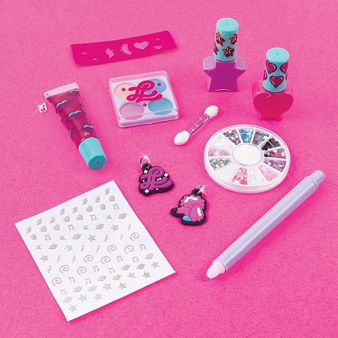 That Girl Lay Lay: Slay All Day Cosmetic Expressions - 12 Piece Set, Make It Real, Nickelodeon, Nails-Eyes-Lips-Style!, Beauty & Makeup Kit, Nail Art, Tweens & Girls, Kids Ages 6+-BrightBean Baby