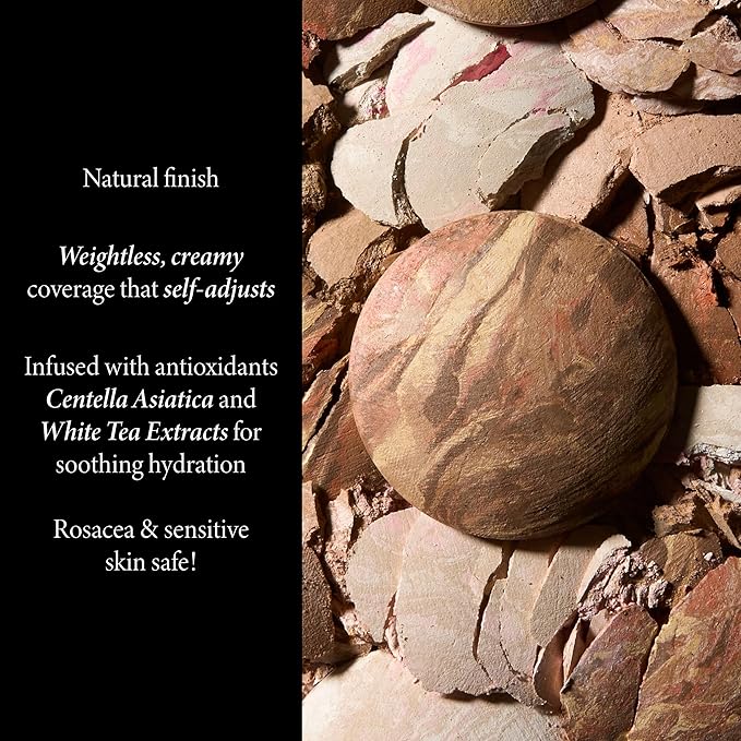 LAURA GELLER NEW YORK Baked Balance-N-Brighten Color Correcting Foundation, Sand + Kabuki Brush-BrightBean Baby