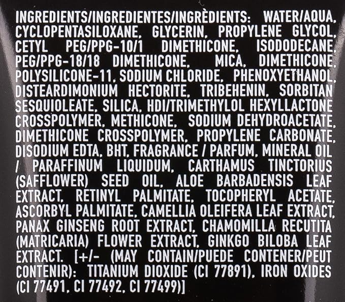 Palladio Powder Finish Liquid Foundation, Natural Matte Appearance, Reduces Fine Lines, Covers Large Pores, Hides Imperfections, All Day Wear, Sheer to Medium Coverage, In the Buff-BrightBean Baby