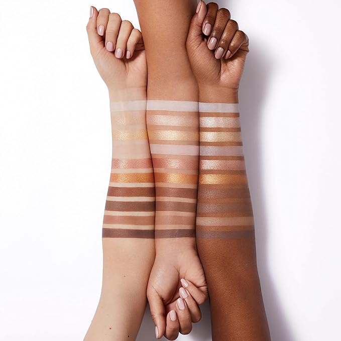 e.l.f. Perfect 10 Eyeshadow Palette, Ten Ultra-pigmented Neutral Shades, Blendable Formula, Vegan & Cruelty-free, Need It Nude (Packaging May Vary)-BrightBean Baby
