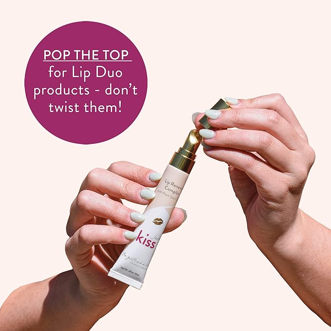 Lip Duo by Dr. Anna Cabeca - Julva Revitalizing Feminine Cream Personal Moisturizer and Julva Kiss Lip Renewal Complex-BrightBean Baby