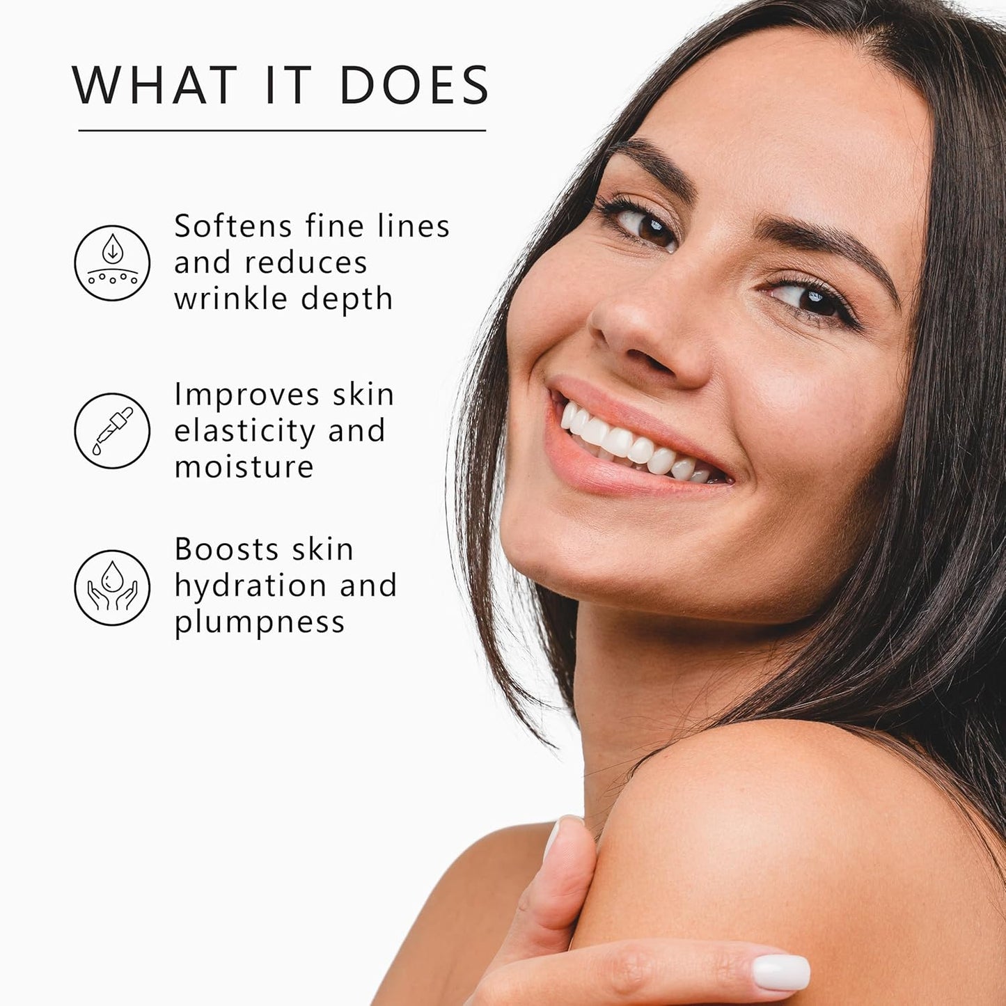 Asterwood Matrixyl 3000 + Argireline Serum for Face - Multi Peptide Serum with Hyaluronic Acid - Anti-Aging, Wrinkle Reducing, Collagen Boosting - Fragrance-Free - 1 Fl Oz-BrightBean Baby