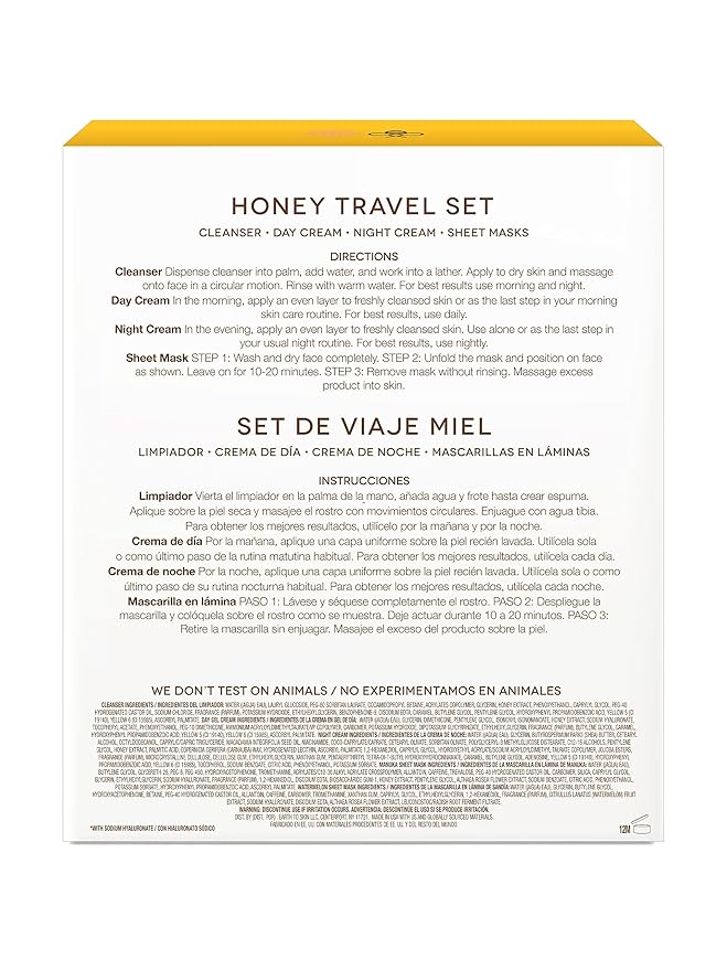 Earth To Skin Honey Travel Set-BrightBean Baby