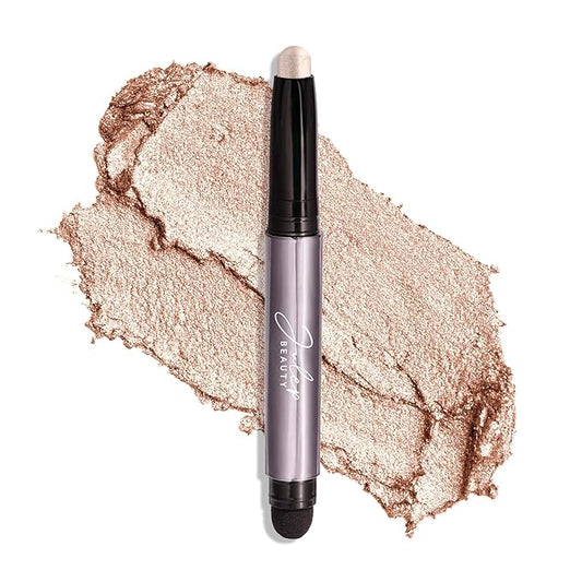 Julep Eyeshadow 101 Cream-to-Powder Waterproof Shadow Stick – Pearl Shimmer – Long-Lasting, Crease-Proof, Light Golden-Beige Shimmer Cream Eyeshadow with Built-in Smudger-BrightBean Baby