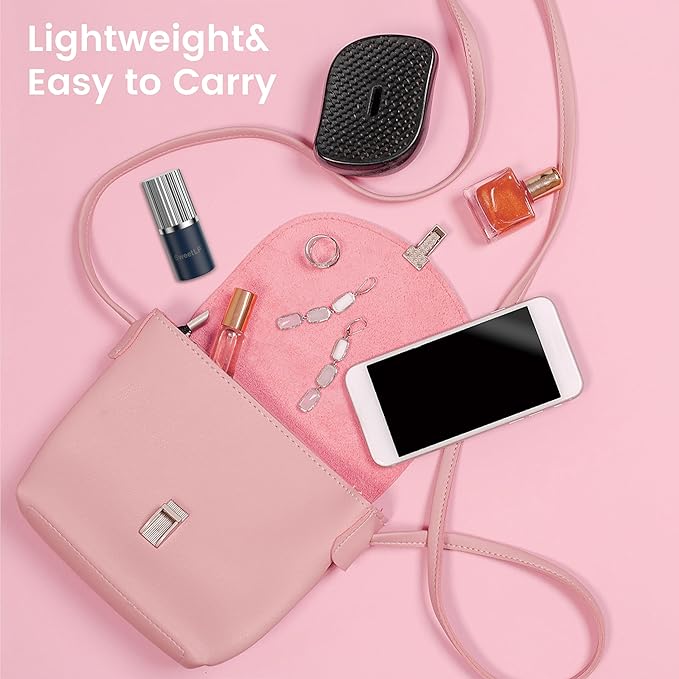 SweetLF Portable Electric Shaver for Women, IPX7 Waterproof, Painless, Rechargeable, Wet & Dry Shaving, Face & Chin & Upper Lip, Black-BrightBean Baby